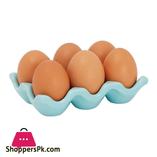 6-Gird Ceramic Egg Holder - GS16-21