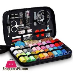 98Pcs Sewing Kit Portable Sewing Kit Box Sewing Supplies Accessories With 24Pcs Thread Spools Scissors Thread Needles Tape Measure For Diy