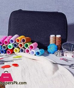 98Pcs Sewing Kit, Portable Sewing Kit Box Sewing Supplies Accessories With 24Pcs Thread Spools, Scissors, Thread Needles ,Tape Measure For Diy 13 98Pcs Sewing Kit Portable Sewing Kit Box Sewing Supplies Accessories With 24Pcs Thread Spools Scissors Thread Needles Tape Measure For Diy