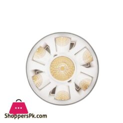 Mk162 6 Person Cup Saucer Gold