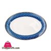 Rm281 Blue Shed Oval Platter
