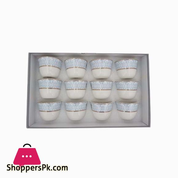 Angela Blue White Kehwa Piyali Set 12 Piece Rm172 3 Rm172 Blue White Kehwa Piyali Set 12 Piece