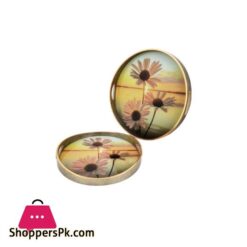 RY222 Round 2 Piece Serving Tray