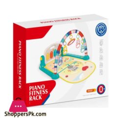 Double Layered Baby Crawling Fitness Play Mat With Light And Music