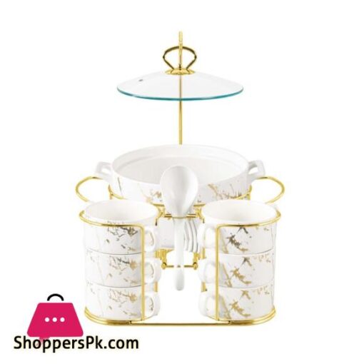 BR4020 16 Piece Soup Set With Candle Stand
