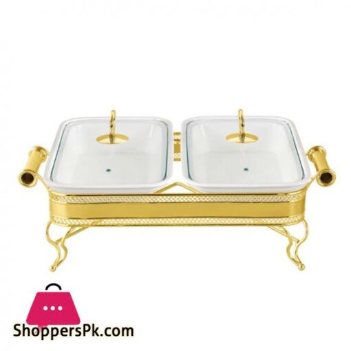 BR7000 2in1 12 Rectangular Dish With Stand