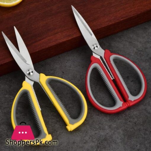 German imported scissors strong stainless steel household kitchen multi functional tailor scissors student handmade art scissors
