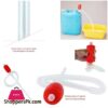 Hand Press Drinking Water Dispenser Pipe Water Suction Bottle Filling Pipe Dispenser Water Bottles Filling Water Suction Pipe Aquarium Manual Cleaner Tool Suction Pipe Fish Tank Vacuum Water Change Pump