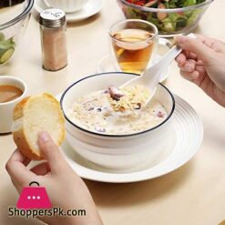 Set Of 6 Soup Spoons Ceramicsoup Spoons Set For Miso Dessert Pho Wonton Dumpling Small Appetizer Spoon Set