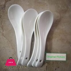 Set Of 6 Soup Spoons Ceramicsoup Spoons Set For Miso Dessert Pho Wonton Dumpling Small Appetizer Spoon Set