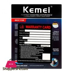 Kemei Shaver Km 2026