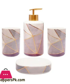 Luxury Ceramic Bath Set Of 4 Pcs 13 Luxury Ceramic Bath Set Of 4 Pcs - Image 4