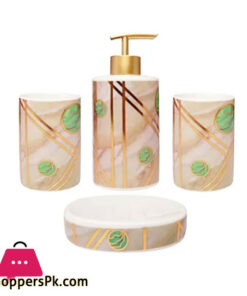 Luxury Ceramic Bath Set Of 4 Pcs 12 Luxury Ceramic Bath Set Of 4 Pcs - Image 3