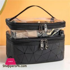 Makeup Bag Transparent Anti Deformed Toiletries Organizer