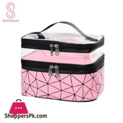 Makeup Bag Transparent Anti Deformed Toiletries Organizer