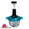 Manual 2 Liter Stainless Steel Chopper Beautiful Durable Multifunction
