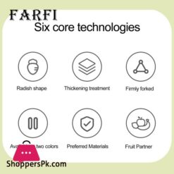 Non Slip Fruit Fork Colorful Radish Fruit Fork Set Non Slip Design Food Grade Pp Material Easy Grip Fruit Forks For Home 30Pcs Buffet Food Picks