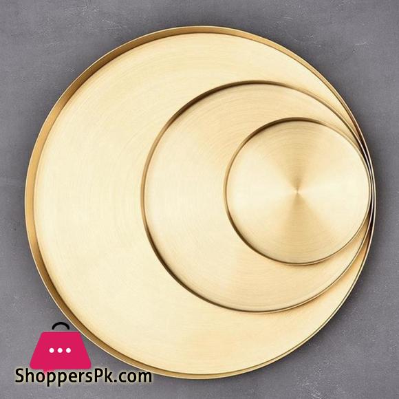 Stainless Steel Multifunction Storage Tray Jewelry Display Plate Storage Tray 30 X 2.8Cm 5 Stainless Steel Storage Trayjewelry Display Platestorage Trays