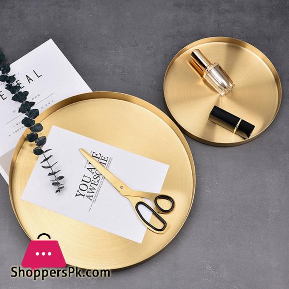 Stainless Steel Multifunction Storage Tray Jewelry Display Plate Storage Tray 30 X 2.8Cm 7 Stainless Steel Storage Trayjewelry Display Platestorage Trays