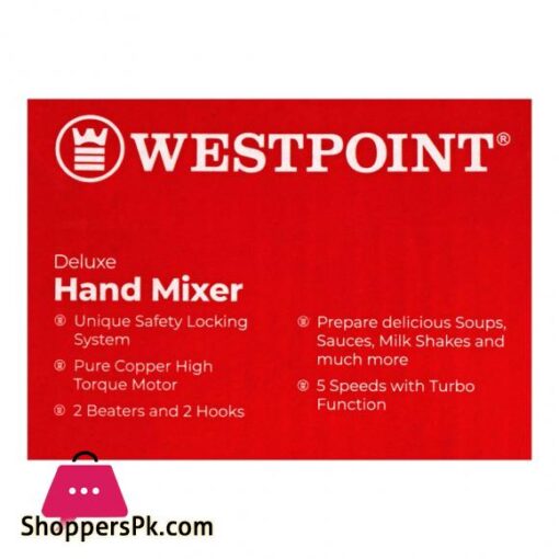 West Point Deluxe Hand Mixer WF 9806
