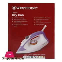 WestPoint Dry Iron NEW MODEL WF 2451 2 Years Warranty
