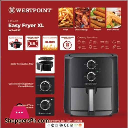 Westpoint Deluxe Easy Fryer XL WF 4257