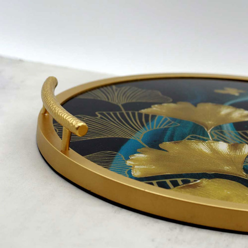 Angela Khaiz Serving Tray Round - Ry160