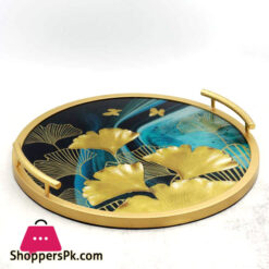 Angela Khaiz Serving Tray Round - RY160