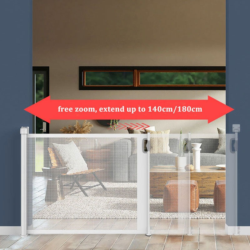 Baby Safety Stair Safety Gate Isolating Gate With Mesh