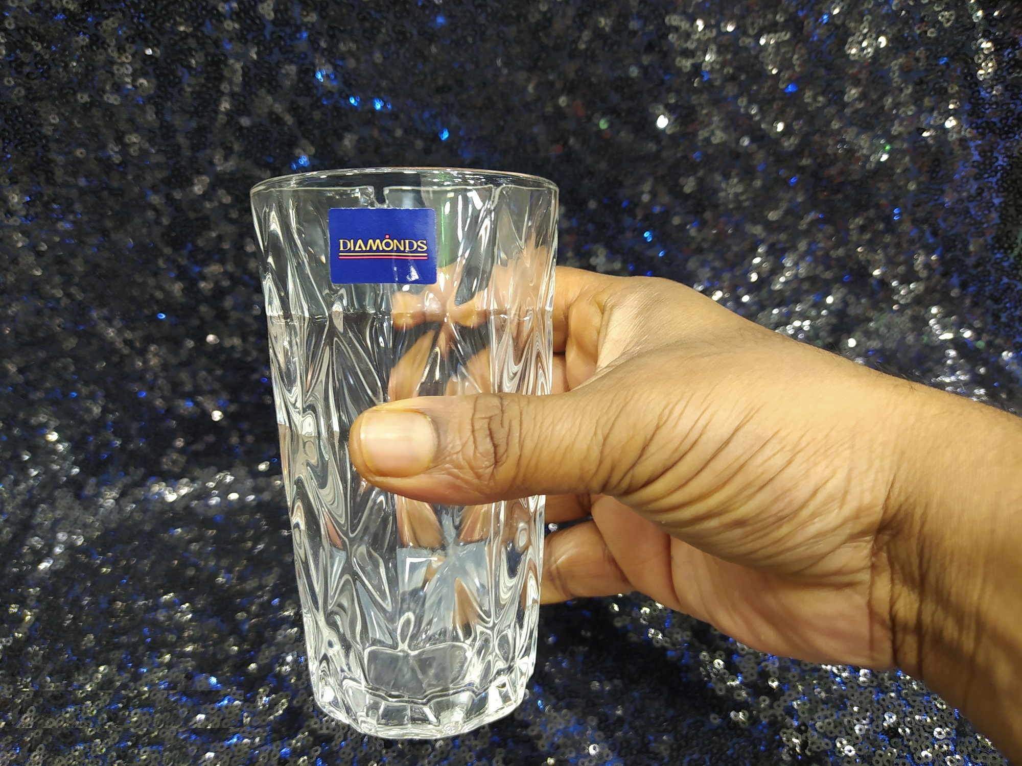 Delisoga Beautiful 7 Piece Drinking Glass Set 7 Pes Glass Jug Set 1 Jug And 6 Glasses