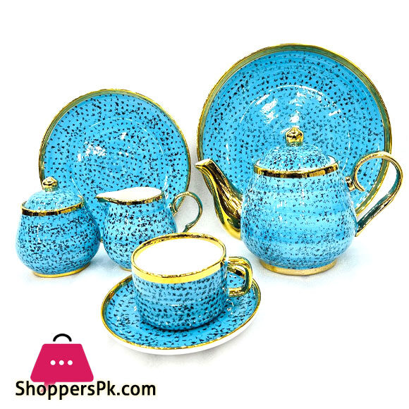 Bone China 24 Pcs Tea Set In Hand Painted Pattren 28 Bone China 24 Pcs Tea Set In Hand Painted Pattren