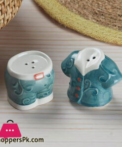 Ceramic Salt And Pepper Shakers 2 Pcs Set Shirt Pant Design 11 Ceramic Salt And Pepper Shakers 2 Pcs Set Shirt Pant Design - Image 5