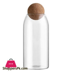 Cork Ball Glass Jar Storage Tank Sealed Tea Cans Grains Transparent Storage Jars 1000Ml 90X200Mm 5 Cork Ball Glass Jar Storage Tank Sealed Tea Cans Grains Transparent Storage Jars 1000Ml 90X200Mm