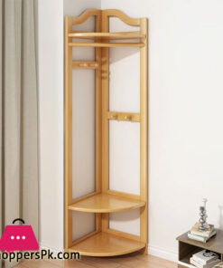 Corner Standing Floor Coat Rack Entrance Storage Minimalist Clothes Drying Rack Place Saving Tendedero Ropa Plegable Furniture