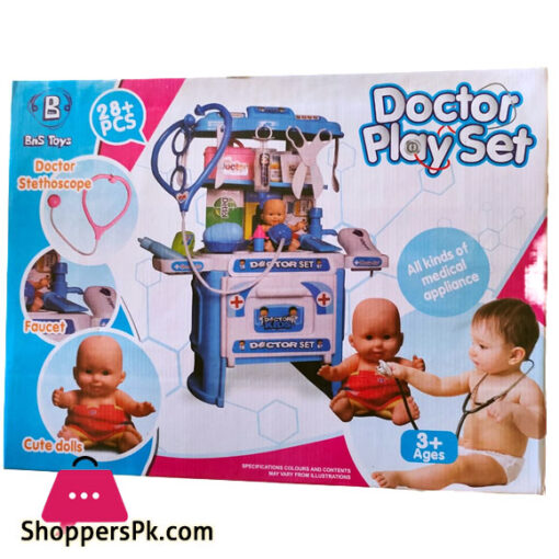 Doctor Play Set For Kids 28 Pcs Pretend Play Doctor Set in Upto 1.5ft Height