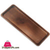 Elegant Wood Tray Rectangular Wooden Serving Platter For Food Like Cheese Loaves Biscuits Medium