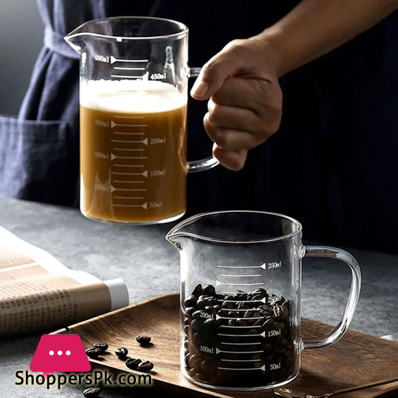 High Borosilicate Glass Measuring Cup Jug Clear Milk Cup For Baking Cooking Kitchen Accessories - 500Ml 7 High Borosilicate Glass Measuring Cup Jug Clear Milk Cup For Baking Cooking Kitchen Accessories - 500Ml - Image 5