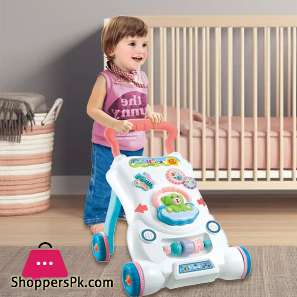 High Quality Baby Walker Toddler Stroller Sit-To-Stand Abs Musical Walker With Adjustable Screw For Child'S Early Learning Toy Gift 5 High Quality Baby Walker Toddler Stroller Sit-To-Stand Abs Musical Walker With Adjustable Screw For Child'S Early Learning Toy Gift - Image 3