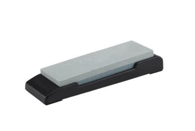 Knife Sharpner Whetstone For Professional Use Extra Fine Grit Medium With Base Kn-001