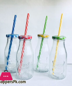 Mason Drinking jars with Lids and Straws 300ML 1-Pcs