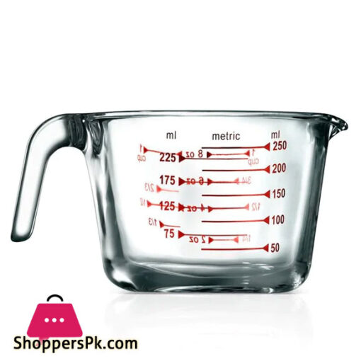 NutriChef Premium Glass Measuring Cup 250ML