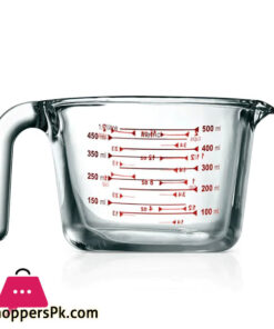 NutriChef Premium Glass Measuring Cup 500ML