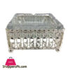 Orchid Silver Plated Square Ash Tray - Ta1842