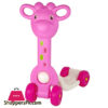 Pink Giraffe 'My First Scooter' Ride