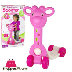 Pink Giraffe 'My First Scooter' Ride 7 Pink Giraffe 'My First Scooter' Ride