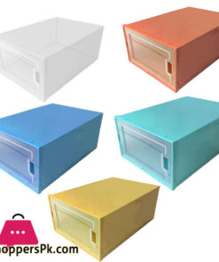 Shoe Storage Transparent Display Box Cabinets Shoes Boxes - Large Size Random Color 30 Shoe Storage Transparent Display Box Cabinets Shoes Boxes - Large Size Random Color - Image 3
