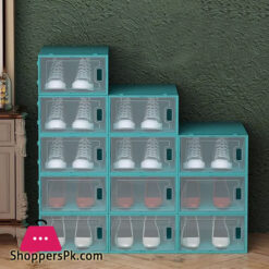 Shoe Storage Transparent Display Box Cabinets Shoes Boxes - Large Size Random Color 7 Shoe Storage Transparent Display Box Cabinets Shoes Boxes - Large Size Random Color
