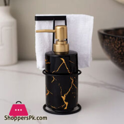 Soap Dispenser With Stand Black - C007B