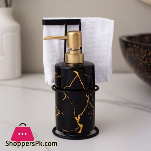 Soap Dispenser with Stand Black - C007B
