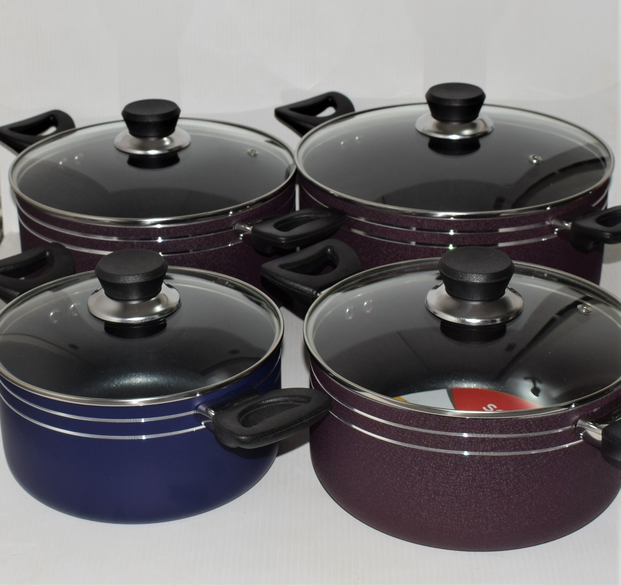 Solecasa Non-Stick Classic Casserole With Glass Lid 22Cm